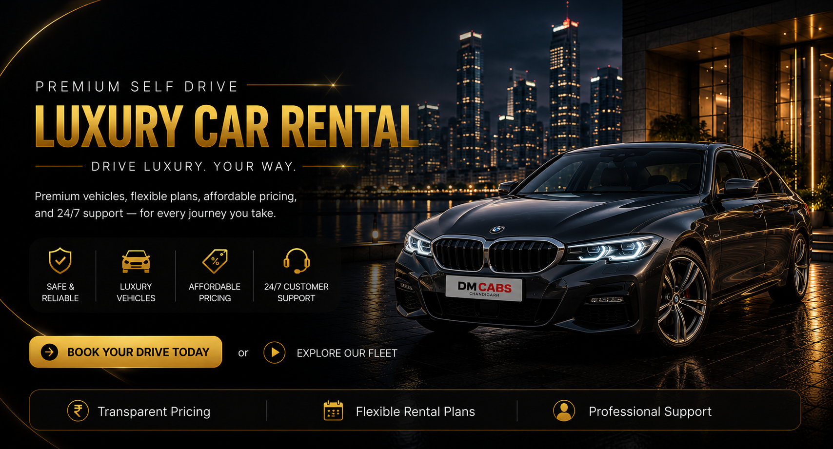 Luxury Car Rental Chandigarh